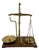 Antique Victorian Apothecary Balance Scales in Brass and Mahogany with Weights from Day & Millward, 1880, Set of 10 For Sale