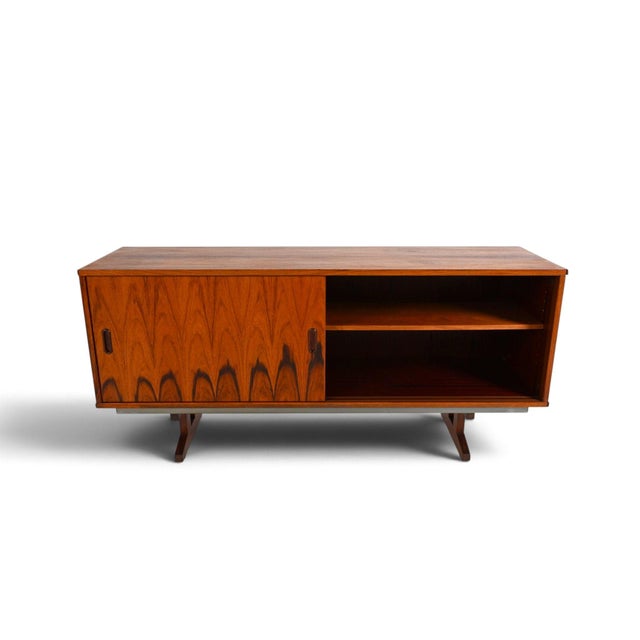 1960s Danish Rosewood Sideboard, 61-Inch For Sale - Image 10 of 18