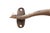 2020s Antiqued Brass Fish Cabinet Pulls, a Pair For Sale - Image 5 of 5
