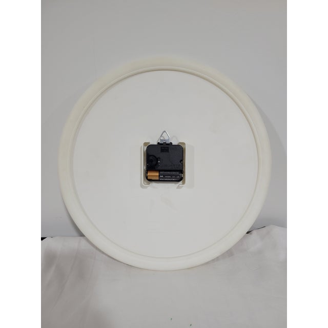 1980s 1980s Postmodern Wall Clock by Niclo For Sale - Image 5 of 11
