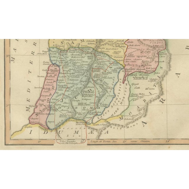 Holy Land Map from Wilkinson, 1819 For Sale - Image 6 of 10