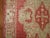 Textile Antique Zabihi Collection Watermelon Red Oushak Rug - 4'2" x 6'9" For Sale - Image 7 of 8
