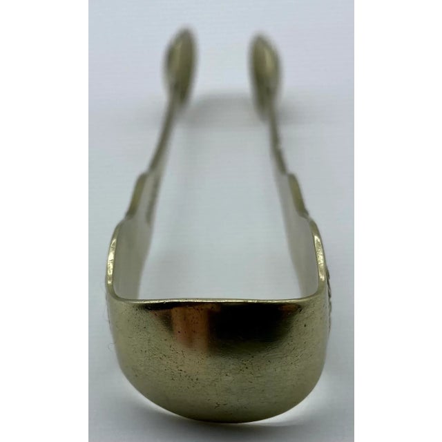 Silver Antique Silver Plate Sugar Tongs /Nips From England - Circa 1890 For Sale - Image 8 of 11