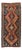 Vintage Hand-Knotted Caucasian Kazak Kilim Runner, 1920s For Sale