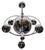 1970s Mid-Century Modern Space Age Italian Chrome Chandelier, 1960 For Sale - Image 5 of 7