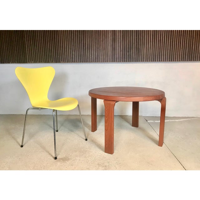 Danish Solid Teak Side or Coffee Table by Dyrlund For Sale - Image 16 of 17