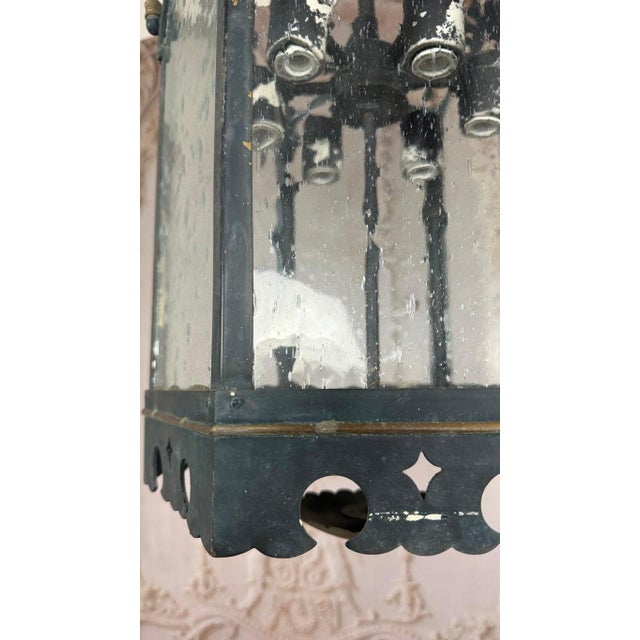 Gothic French Gothic Revival Lantern Pendant For Sale - Image 3 of 16