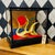 Wood Large Japanese Kanazawa Gold Leaf Twin Crane Sculpture in Glass Case Vintage For Sale - Image 7 of 13
