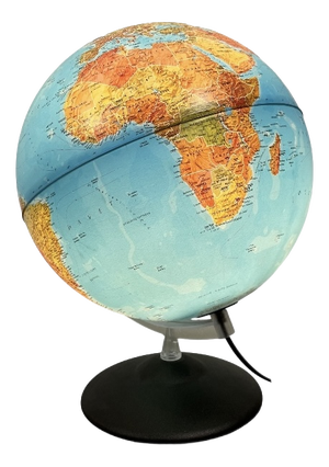 Tecno Globus Illuminated Globe from Tecnodidattica, Italy, 1970s