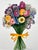 Original watercolor painting of my “Strawflower Bouquet.” The 5th photo shows the reference photo I took of the...