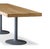 Wood 11 Table with Corolle Legs and Wooden Top by Le Corbusier for Cassina For Sale - Image 7 of 9