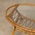 1960s Italian Rattan and Glass Gueridon Table For Sale - Image 9 of 12