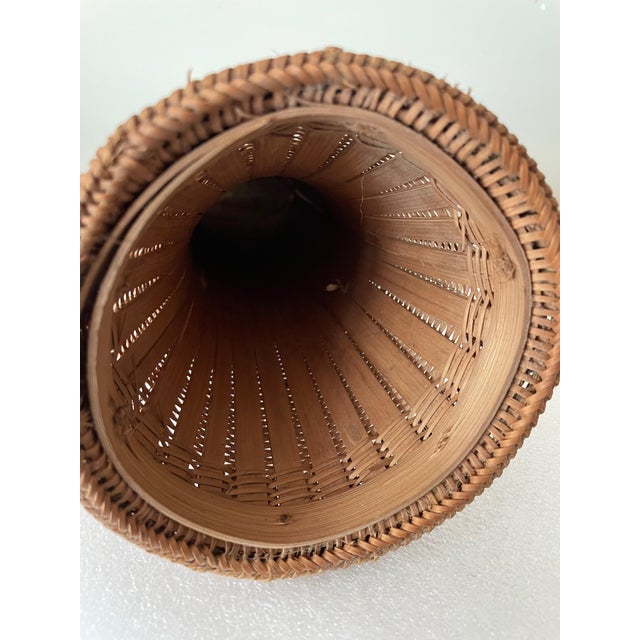 Laotian Khmu Knife Holder Basket, 1950s For Sale - Image 4 of 5