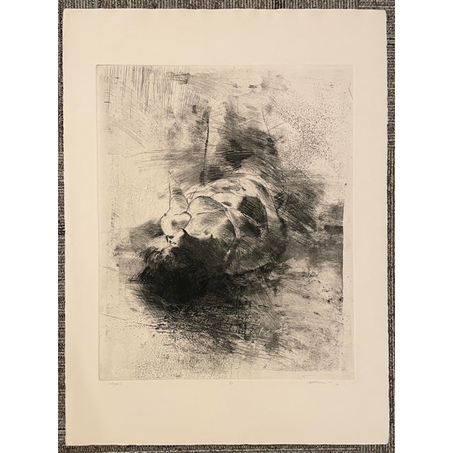 1960s 1969 William Patterson Sleep Etching For Sale - Image 5 of 5