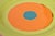 Set of Three Glazed Ceramic Concentric Circle Plates With Gold Leaf Details Signed For Sale - Image 10 of 14