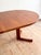 Mid-Century Modern Danish Round Teak Dining Table with Extensions For Sale - Image 11 of 18