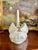 Mid 20th Century Large White Ceramic Swan Centerpiece Planter For Sale - Image 5 of 10