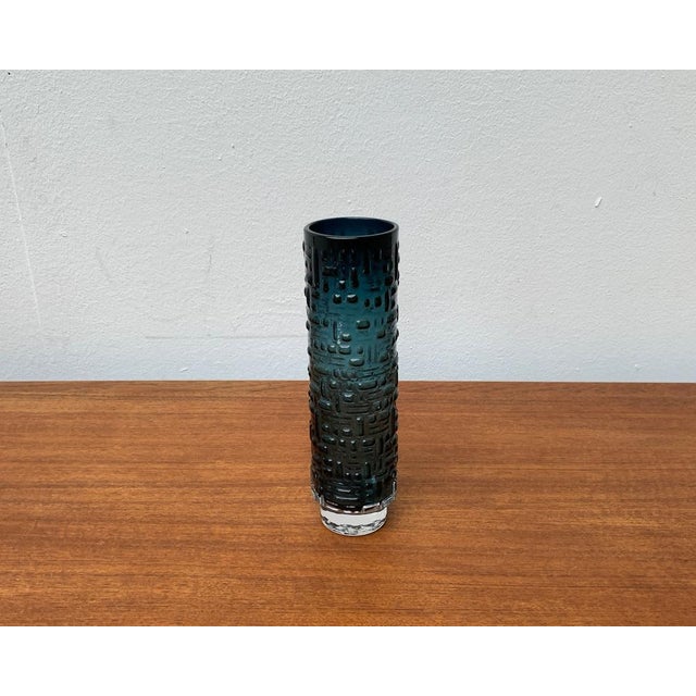 Mid-Century Brutalist Bubble Glass Model F231 Vase by Emil Funke for Gral For Sale - Image 9 of 18