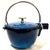 2000 - 2009 Staub - Vintage Le Thieire Enameled Cast Iron Tea Kettle - 1.5 Qt Capacity - Blue For Sale - Image 5 of 12