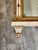 Vintage Neoclassical Louis XVI Style Giltwood & Painted Mirror by LaBarge For Sale - Image 9 of 16
