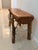 Rustic Rustic Live-Edge and Antler Accent Table For Sale - Image 3 of 10