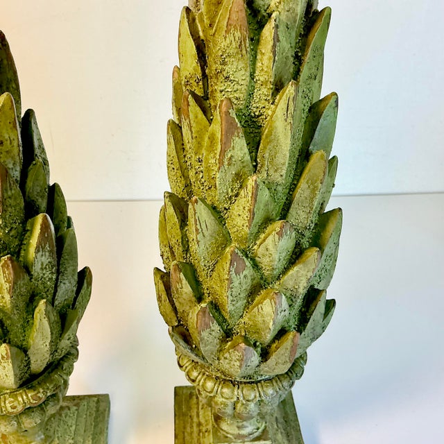 Mid-Century Neoclassical Hollywood Regency Greek Laurel Tree Topiaries - A Pair For Sale - Image 12 of 17