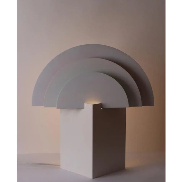 This lamp can also be used as a wall lamp. This piece has an attribution mark, I am sure that it is completely authentic...