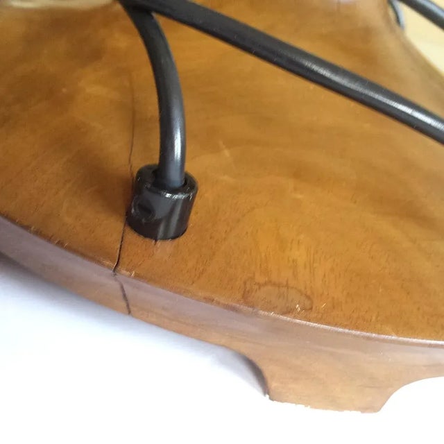 Brown Mid-Century Cascading Pendant Lamp from Doria, 1970s For Sale - Image 8 of 9