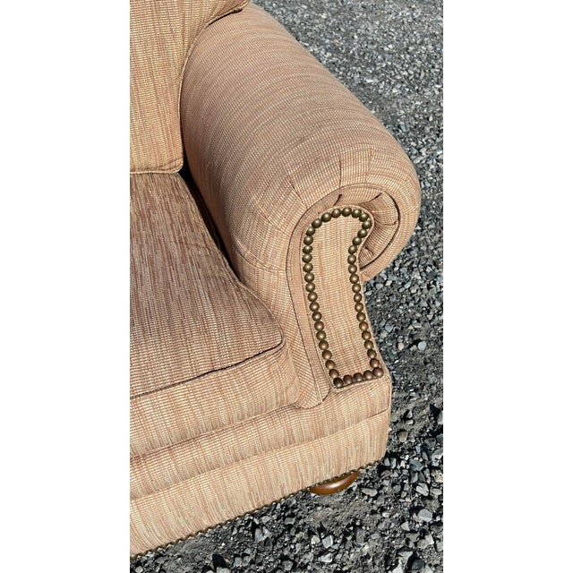 1980s Bradington Young Oversized Club Chair For Sale - Image 5 of 9