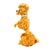 Contemporary Ruser Diamond 14k Gold Poodle Dog Brooch For Sale - Image 3 of 9