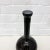 Mid-Century Modern 1960s Vintage Black / White Italian Cased Narrow Neck Vase Empoli Cased Glass For Sale - Image 3 of 8