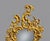 Antique Rococo Revival Gilt Cast Metal Mirrored Wall Sconce Candelabra 28.5” For Sale - Image 10 of 12