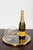 Brass and Crystal Round Serving Tray by Bellotto, Italy, 1970s For Sale - Image 4 of 11