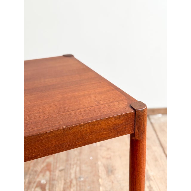 Brown Mid-Century Modern Danish Teak Coffee Table, 1950s For Sale - Image 8 of 13