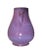 Chinese Hu form vase with deer handles in a flambe glaze. Overall lavender in color, but there are also tones of lavender,...