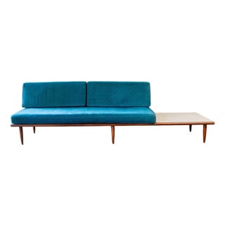 1950s Mid-Century Modern Adrian Pearsall Attr. Walnut Daybed For Sale