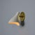 1950s Gino Sarfatti Model #10 sconce for Arteluce in White Executed in painted aluminum and custom fabricated period-...