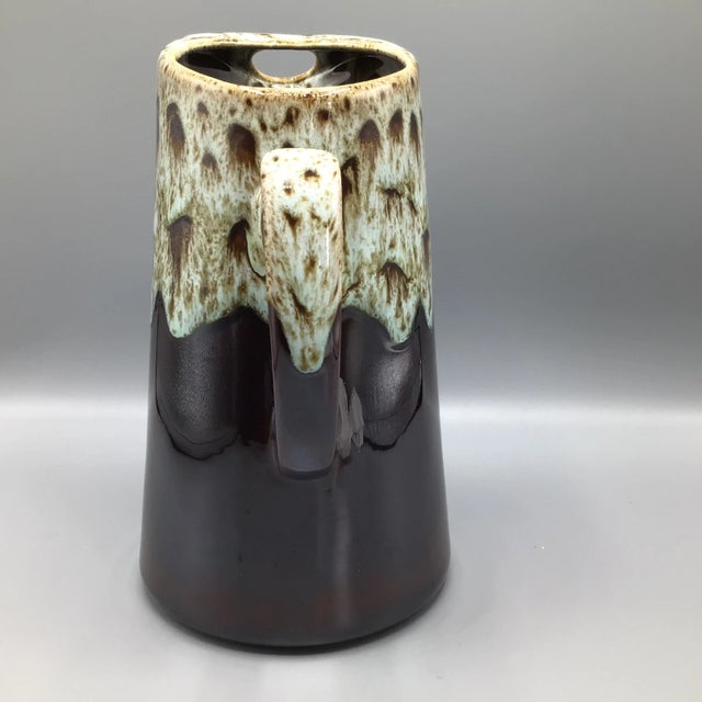 Canonburg Brown Drip Pitcher U S A. Ironstone 64 Ounce For Sale In Sacramento - Image 6 of 13