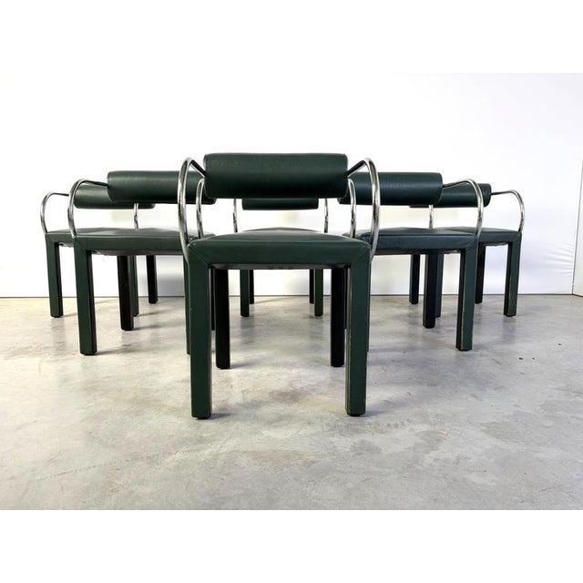 Arcadia Dining Chairs attributed to Paolo Piva for B&B Italia, 1980, Set of 6 For Sale - Image 11 of 14