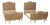 French Single Beds, 1940s, Set of 2 For Sale
