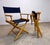 Vintage 1980’s Director’s Chairs by Telescope Made in Usa New Slings For Sale In New York - Image 6 of 12