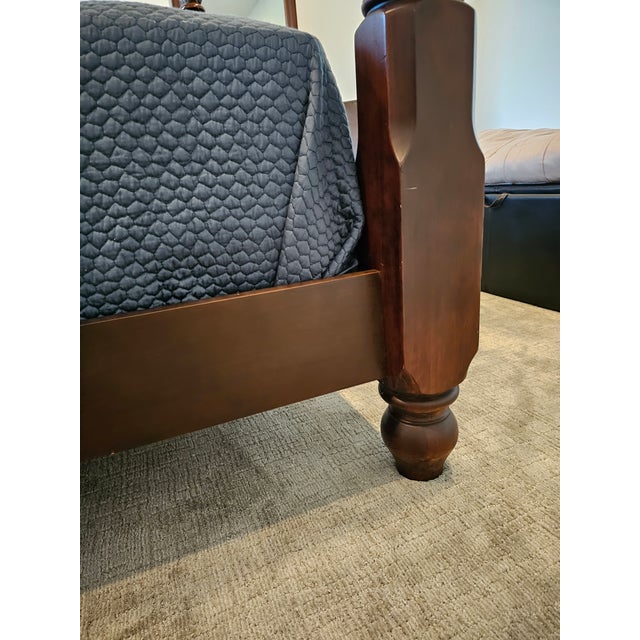 1990s Bernhardt 4 Poster Queen Bed For Sale - Image 12 of 12