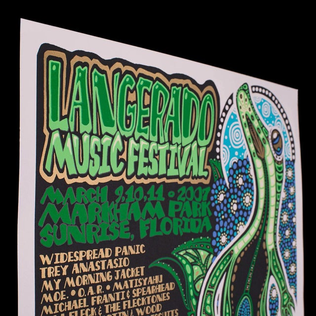 2007 American Decorative Festival Art Poster, Artist Signed For Sale - Image 6 of 9