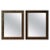 Gold 1950s Gilt Wood Greek Key Mirrors - A Pair For Sale - Image 8 of 8