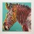 Contemporary Andy Warhol Vintage 1986 Limited Edition Endangered Species Large Fine Art Lithograph Print " Grevy's Zebra " 1983 For Sale - Image 3 of 12