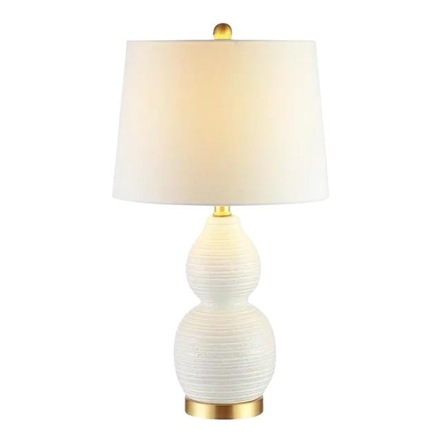Safavieh Darsa Table Lamp - White For Sale