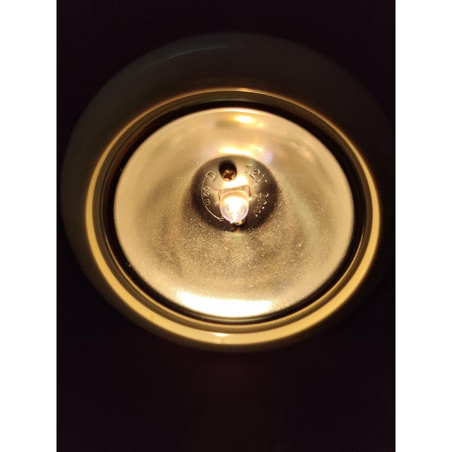 Vintage Space Age Telescopic Table Lamp in White by Hustadt-Leuchten, 1970 For Sale - Image 9 of 10