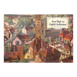 "Local Style in English Architecture an Enquiry Into Its Origin and Development" 1947 Atkinson, T. Dinham For Sale