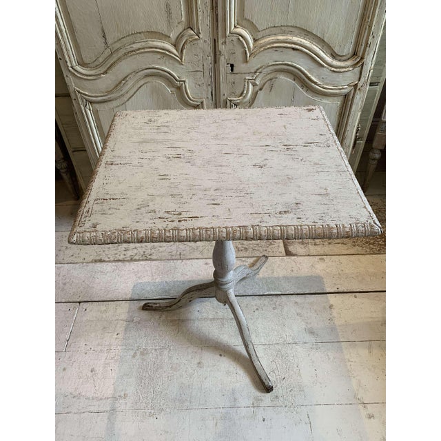 Swedish Painted Tilt Top Table on Tripod Base, Early 19th Century For Sale - Image 3 of 13