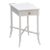 Woodbridge Furniture Tradd Drink Table in Alabaster For Sale